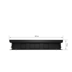 Внутрипольный конвектор Royal Thermo Atrium 75/400/1100-DG-U-DB