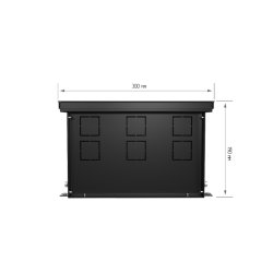Внутрипольный конвектор Royal Thermo Atrium 190/300/1800-DG-U-LB