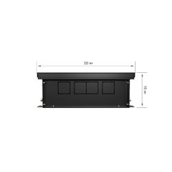 Внутрипольный конвектор Royal Thermo Atrium 110/300/2700-DG-U-AU