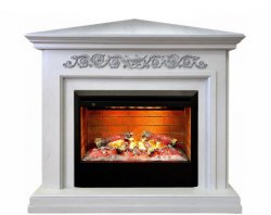 Каминокомплект RealFlame Leticia Corner с очагом 3D Helios 26